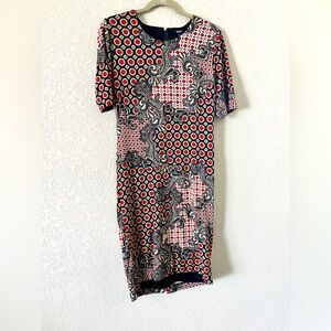 Premise patterned dress